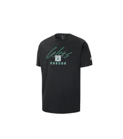 T-SHIRT JORDAN NBA BOSTON CELTICS COURTSIDE STATEMENT EDITION BLACK MEN