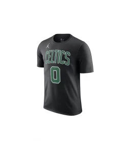 T-SHIRT JORDAN NBA BOSTON CELTICS STATEMENT TATUM BLACK MEN