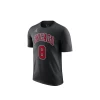 T-SHIRT JORDAN NBA DEROZAN CHICAGO BULLS STATEMENT EDITION BLACK MEN -Fashion Sports Equipment Store t shirt jordan nba derozan chicago bulls statement edition black men