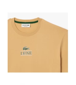 T-SHIRT LACOSTE BEIGE UNISEX