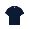 T-SHIRT LACOSTE CLASSIC BLUE MEN -Fashion Sports Equipment Store t shirt lacoste classic blue men
