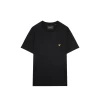 Lyle & Scott T-SHIRT LYLE&SCOTT PLAIN BLACK MEN -Fashion Sports Equipment Store t shirt lylescott plain black men