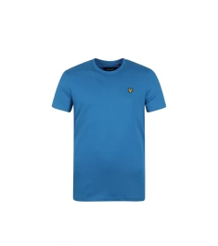 Lyle & Scott T-SHIRT LYLE&SCOTT PLAIN BLUE MEN