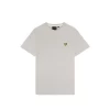 Lyle & Scott T-SHIRT LYLE&SCOTT SLUB BEIGE MEN -Fashion Sports Equipment Store t shirt lylescott slub beige men