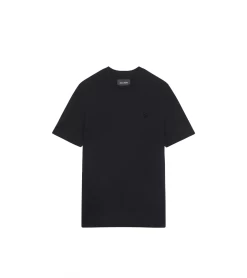 Lyle & Scott T-SHIRT LYLE&SCOTT TONAL EAGLE BLACK MEN