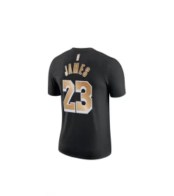 T-SHIRT NIKE NBA LEBRON JAMES SELECT SERIES BLACK MEN
