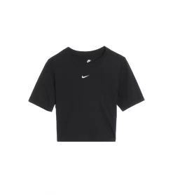 T-SHIRT NIKE SPORTSWEAR ESSENTIAL CROP BLACK WOMEN