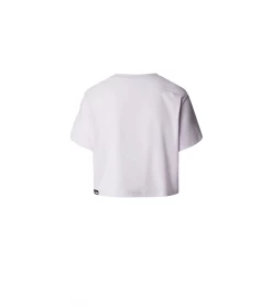 T-SHIRT THE NORTH FACE CROPPED SIMPLE DOME LILAC WOMEN