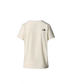 T-SHIRT THE NORTH FACE FOUNDATION MOUNTAIN BEIGE WOMEN