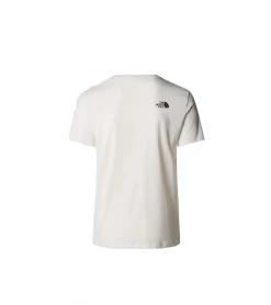 T-SHIRT THE NORTH FACE FOUNDATION MOUNTAIN LINES WHITE MEN