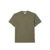 T-SHIRT LACOSTE CLASSIC GREEN MEN -Fashion Sports Equipment Store th7318 316 tee shirts