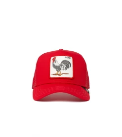 TRUCKER HAT GOORIN BROS COCK RED UNISEX -Fashion Sports Equipment Store trucker hat goorin bros cock red unisex 2