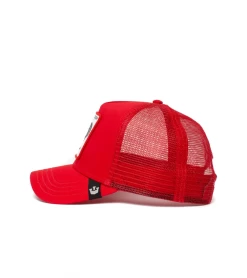 TRUCKER HAT GOORIN BROS COCK RED UNISEX