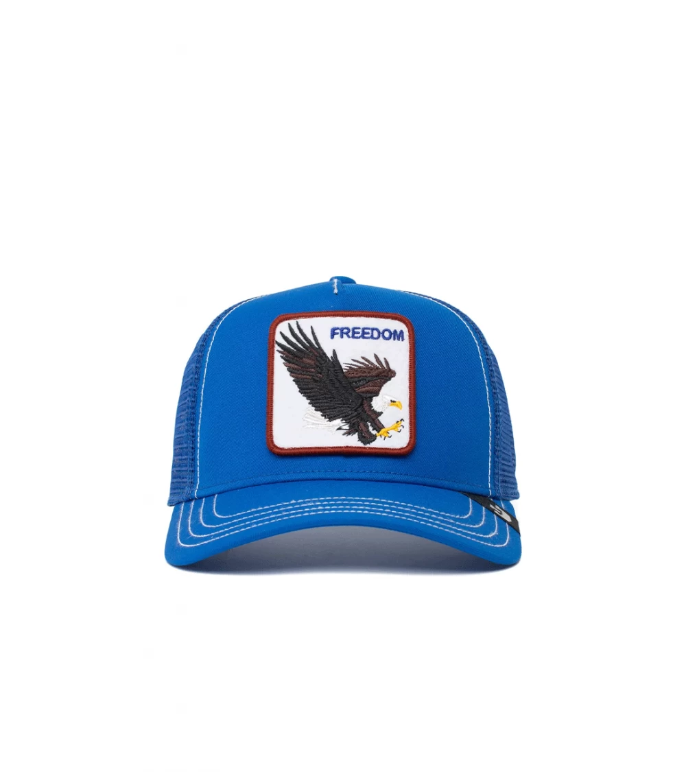 TRUCKER HAT GOORIN BROS EAGLE FREEDOM BLUE UNISEX 5 TRUCKER HAT GOORIN BROS EAGLE FREEDOM BLUE UNISEX - Image 3