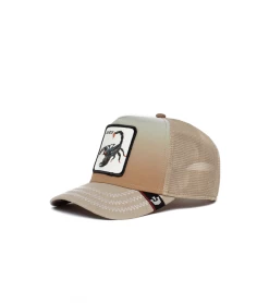 TRUCKER HAT GOORIN BROS GET OVER HERE BEIGE UNISEX