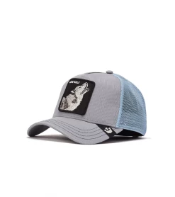 TRUCKER HAT GOORIN BROS LONE WOLF GREY UNISEX
