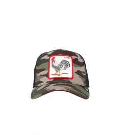 TRUCKER HAT GOORIN BROS ROOSTER COCK CAMO UNISEX -Fashion Sports Equipment Store trucker hat goorin bros rooster cock camo unisex 2