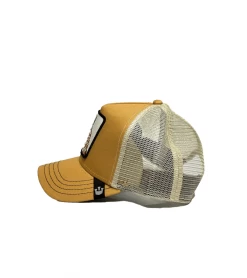 TRUCKER HAT GOORIN BROS SAFARI HORSE PLAY YELLOW UNISEX