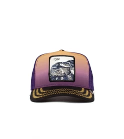 TRUCKER HAT GOORIN BROS TOXIC SNAKE PURPLE UNISEX -Fashion Sports Equipment Store trucker hat goorin bros toxic snake purple unisex 2