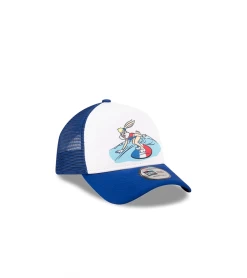 TRUCKER HAT NEW ERA 9FORTY A-FRAME LOLA BUNNY TEAM LOONEY TUNES WHITE BLUE UNISEX -Fashion Sports Equipment Store trucker hat new era 9forty a frame lola bunny team looney tunes white blue unisex 3