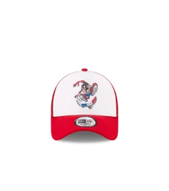 TRUCKER HAT NEW ERA 9FORTY A-FRAME TAZ TEAM LOONEY TUNES WHITE RED UNISEX -Fashion Sports Equipment Store trucker hat new era 9forty a frame taz team looney tunes white red unisex 4