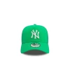 TRUCKET HAT NEW ERA A-FRAME LEAGUE ESSENTIAL NY GREEN UNISEX -Fashion Sports Equipment Store trucket hat new era a frame league essential ny green unisex